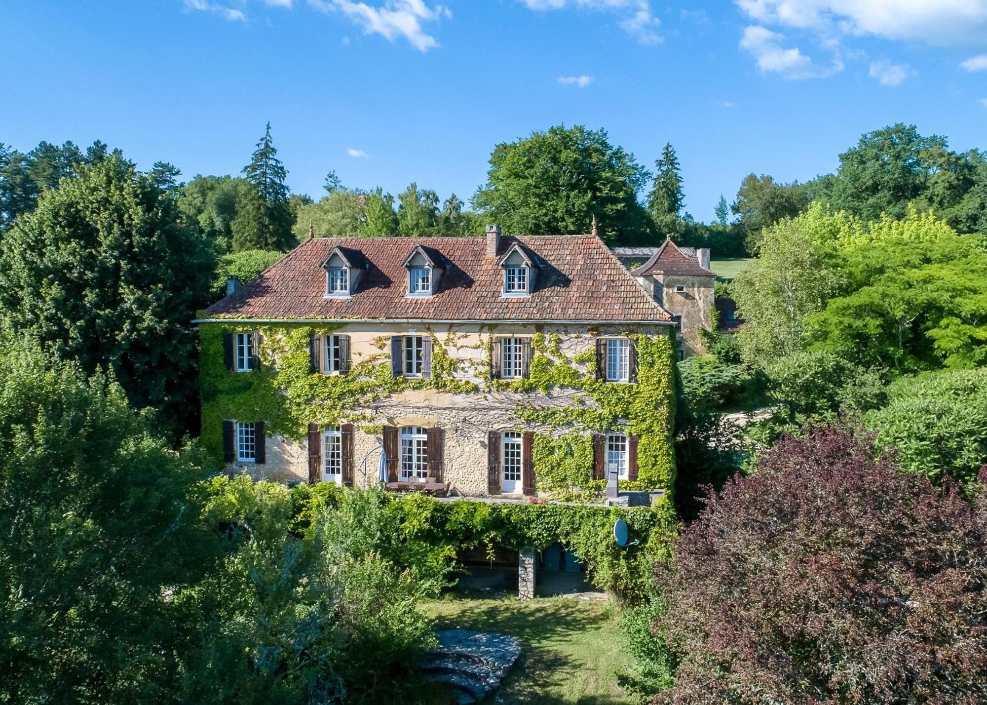 Le Manoir De St Marcel Villa Saint-Marcel-du-Périgord Exterior foto